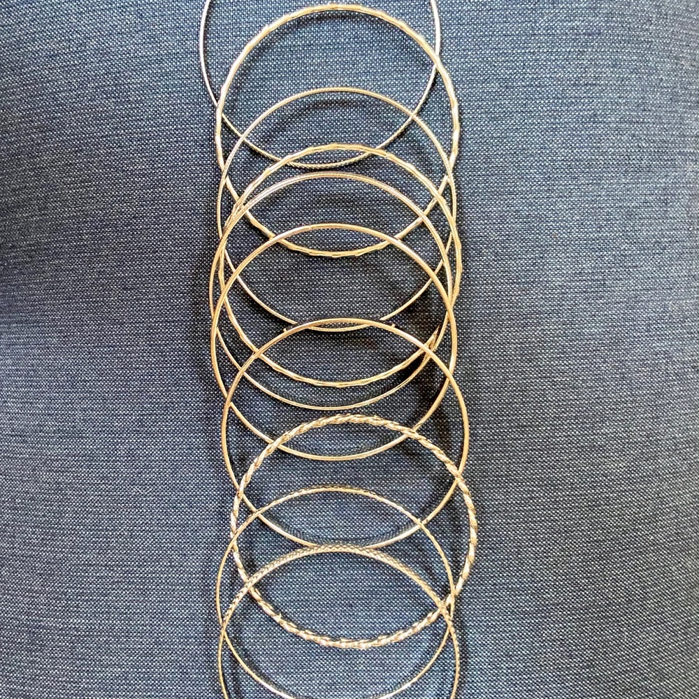 🎁 3 for $15 item  Set of 10 bangle bracelets